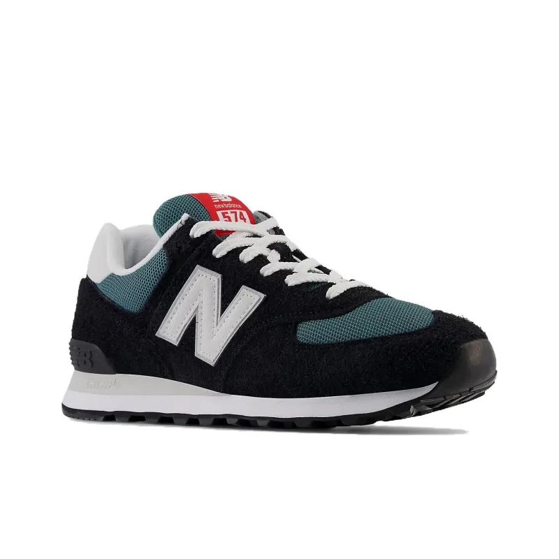 New Balance 574 Black Grey Matter-1