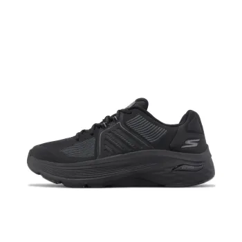 Skechers Max Cushioning Arch Fit Stability Cushioning, Wear Resistant Low Top Running Shoes Black