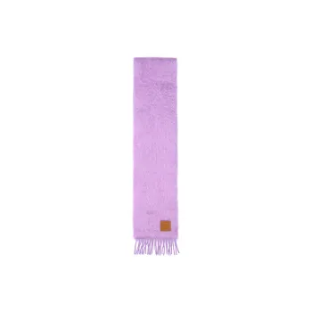 LOEWE Knit Scarves Women's Purple
