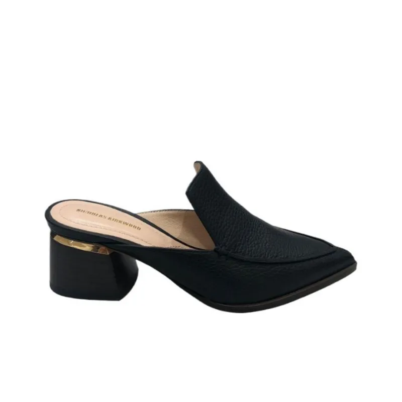 NICHOLAS KIRKWOOD Closed Toe Slippers With Chunky Heel Women's Black-1