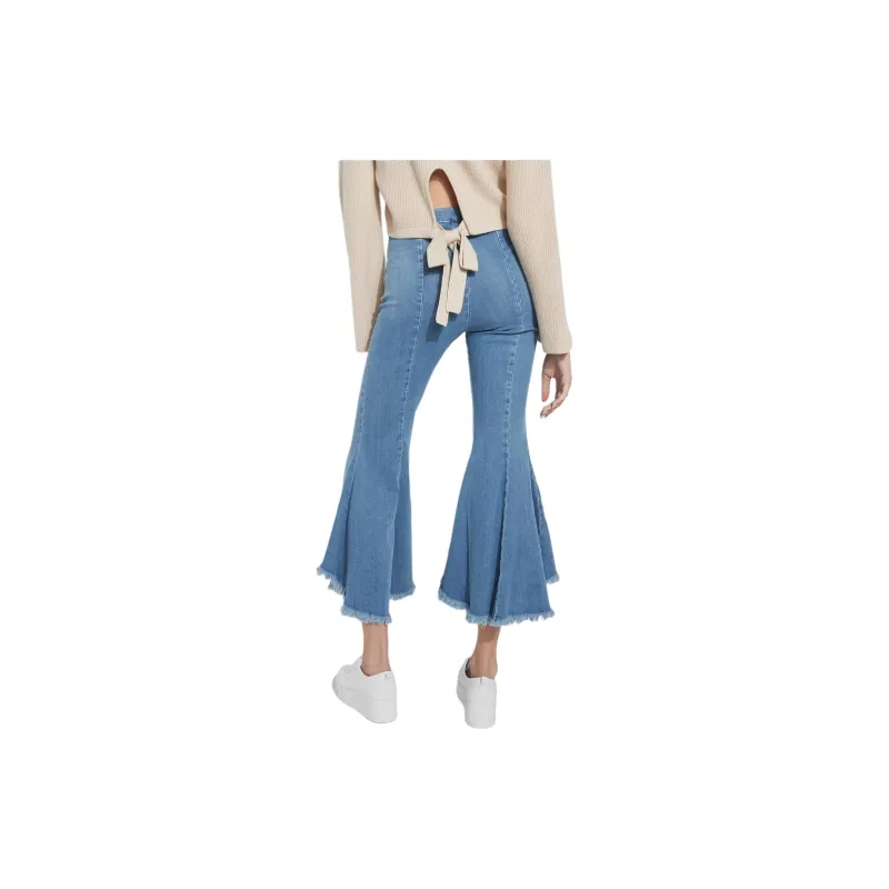 GUESS Sofia 1981 High-Rise Flared Jeans Jeans Women's Blue-1