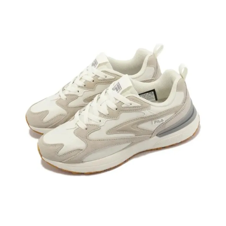 FILA Zagato V3 Durable Breathable Low-Top Casual Shoes Unisex Beige-2