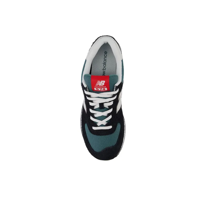 New Balance 574 Black Grey Matter-2