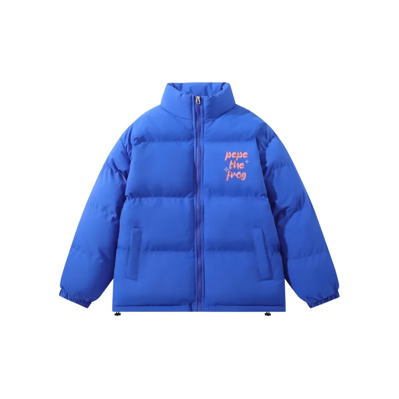 Pepe The Frog Puffer Jacket Unisex-12
