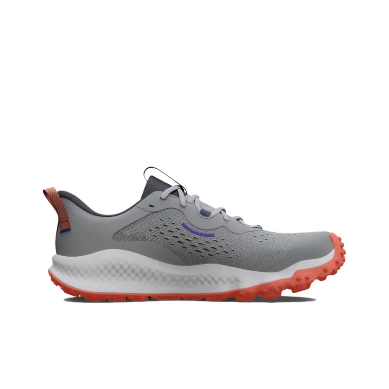 Under Armour Charged Maven Trail Shock Absorbers Low Top Running Shoes Women's Gray Purple-1