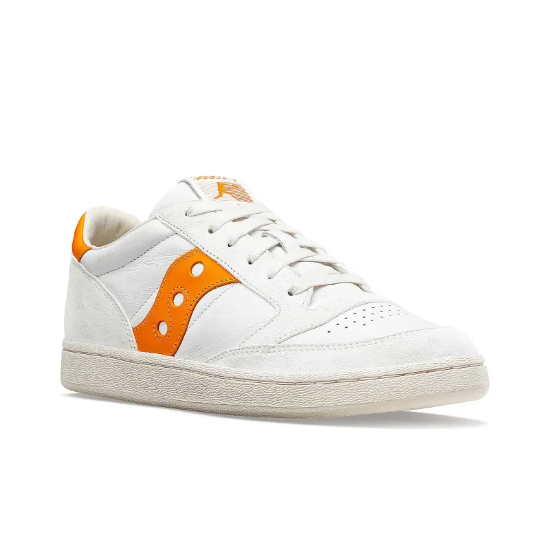 Saucony Jazz Court Premium White Orange-2
