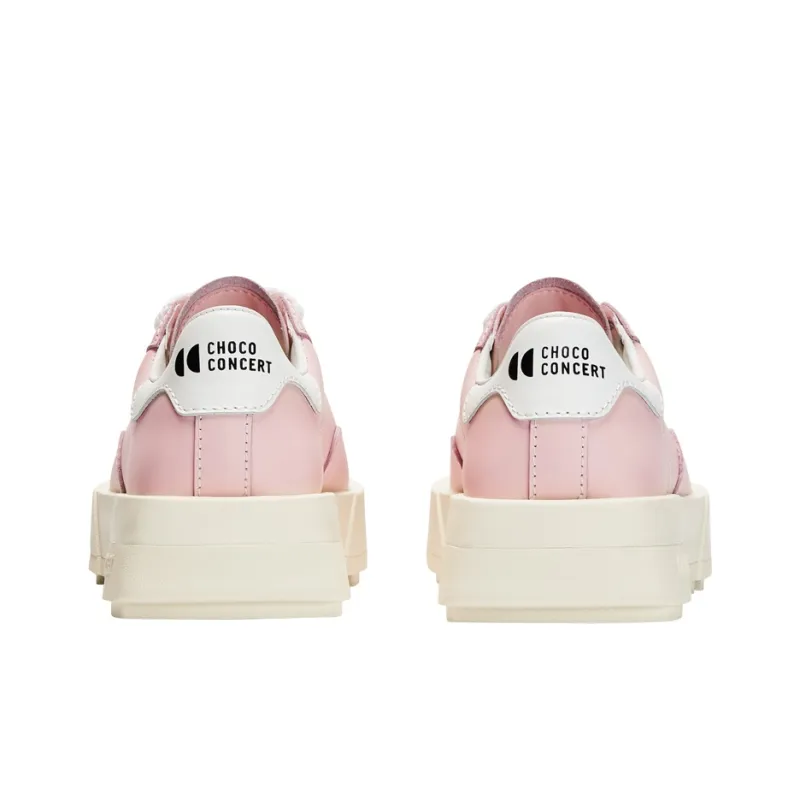 CHOCO CONCERT Low Top Skateboard Shoes Unisex Pink-5