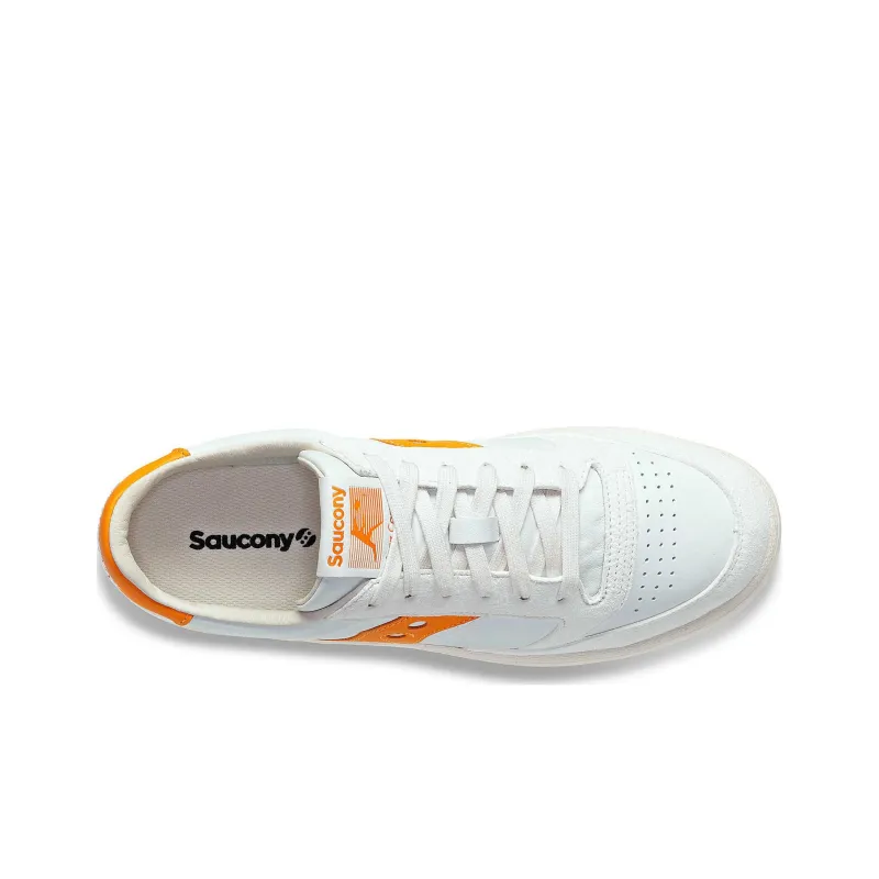 Saucony Jazz Court Premium White Orange-3