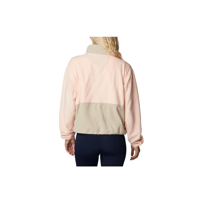 Columbia Back Bowl Velvet-feel Coat Women's Peach Pink-1