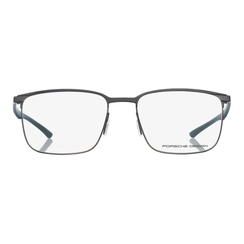 PORSCHE DESIGN Stainless Steel Carbon Fiber Square Eyeglass Frames Men's-1