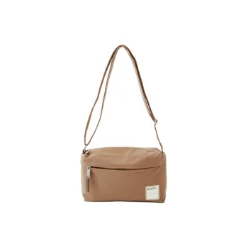 Anello Polyester Crossbody Bag Shoulder Bag Unisex Beige