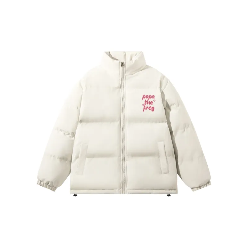 Pepe The Frog Puffer Jacket Unisex-6