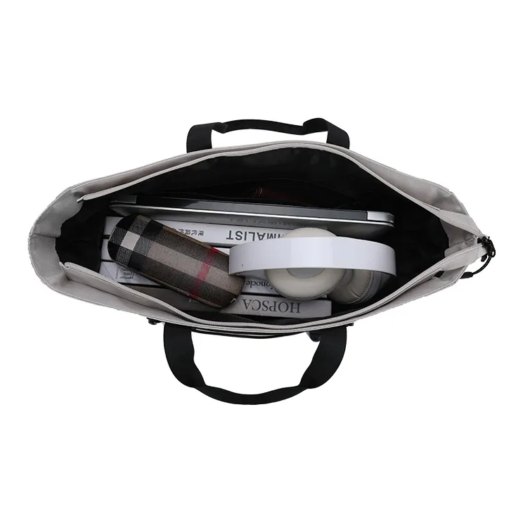AOKING AK Polyester Travel Bag, One Shoulder Handbag Regular Unisex Black, Gray-2