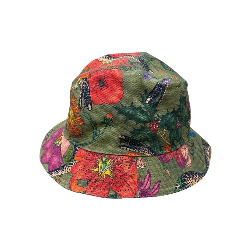 GUCCI Cotton Bucket Hats Unisex Multicolor-1