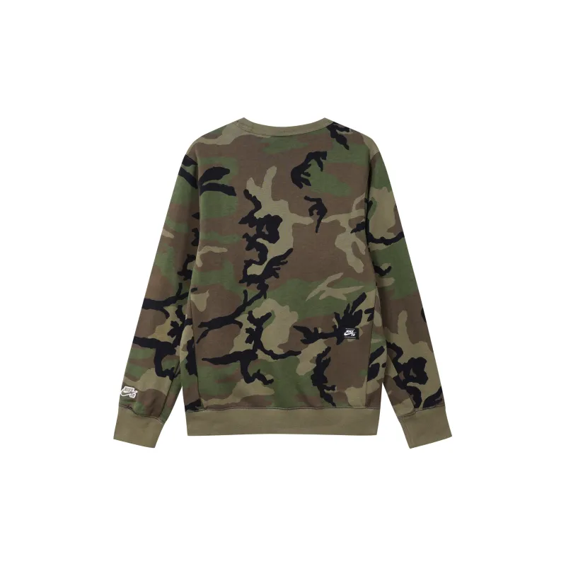 Nike Sweatshirts Men Olive Green-1