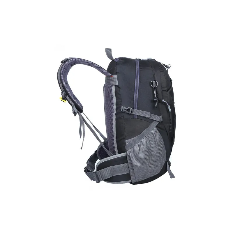 Warrior Nylon Fabric Travel Bag Large Size Unisex Black-2