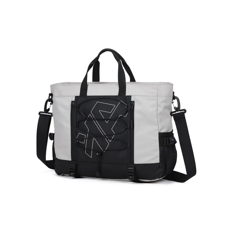 AOKING AK Polyester Travel Bag, One Shoulder Handbag Regular Unisex Black, Gray-1