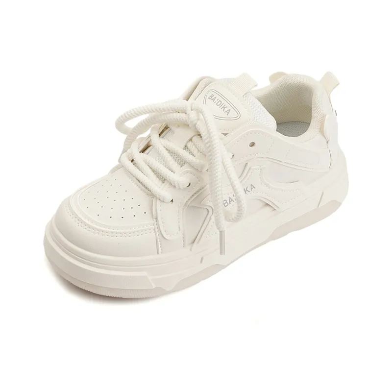 Miss Zhang Low-Top Skateboard Shoes Women's White-2
