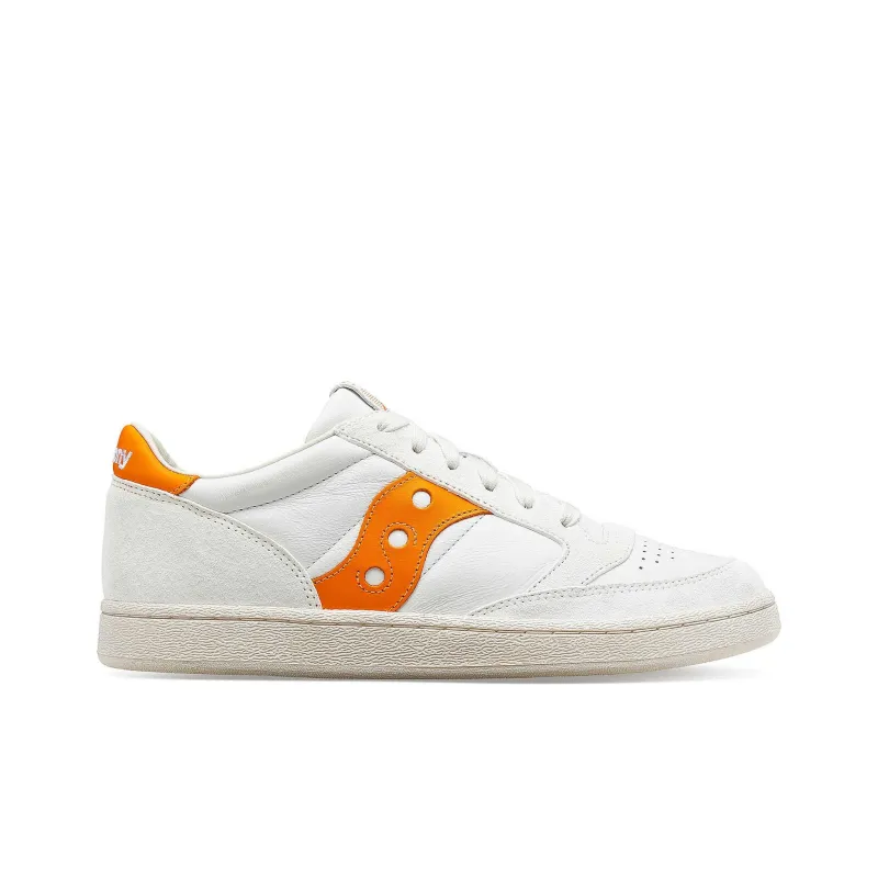 Saucony Jazz Court Premium White Orange-1