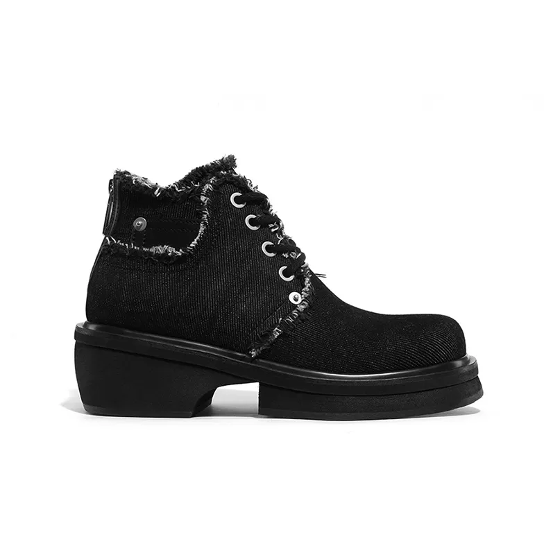 Kami Anger Men's Casual Shoes Unisex Black-3