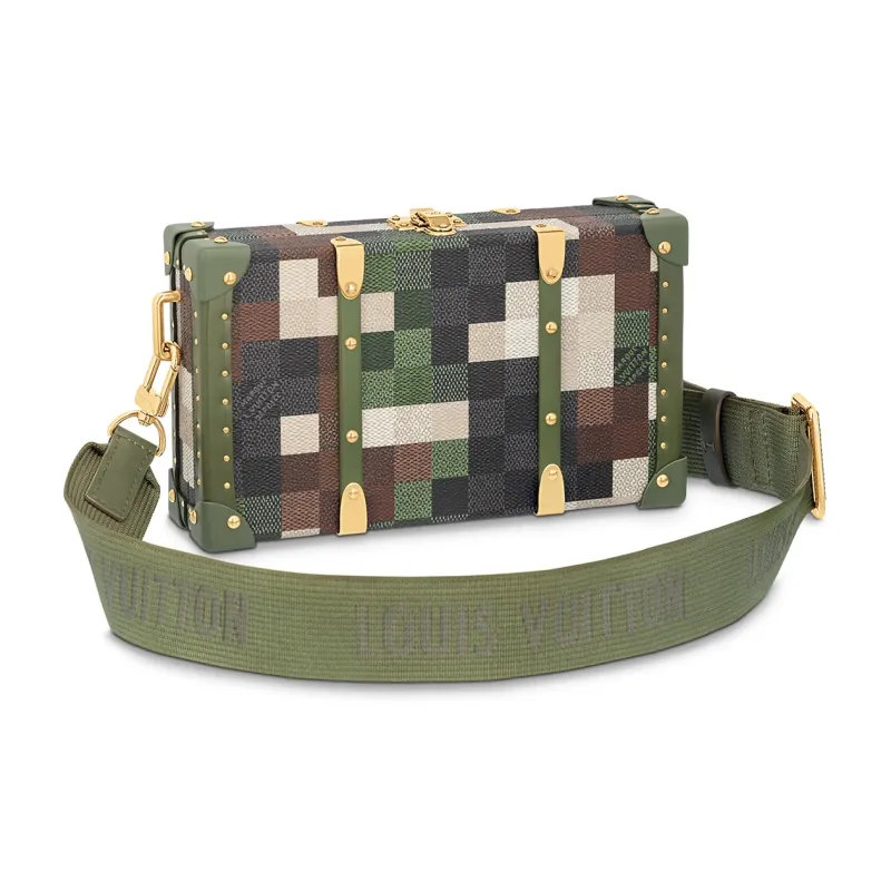 LOUIS VUITTON Wallet Trunk Damoflage Green Damoflage Damier-0
