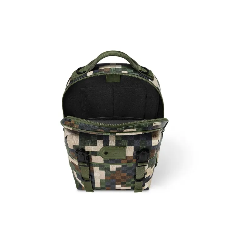 LOUIS VUITTON Canvas Backpack Men's Camouflage-3