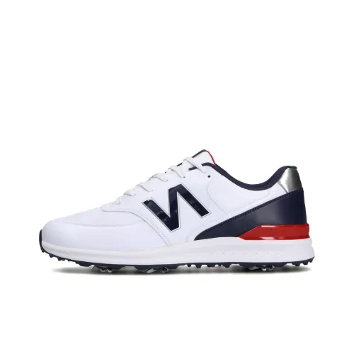 New Balance Golf Shoes Unisex Low-Top White/Blue