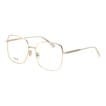 DIOR Metal Butterfly Eyeglass Frames Unisex Gold