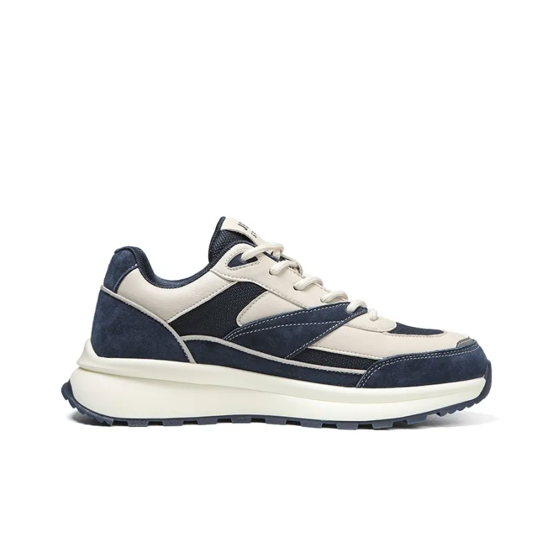 JEEP SPIRIT Cushioned Slip-Resistant Lightweight Rebound Low-Top Casual Shoes Men's Fury Blue-2