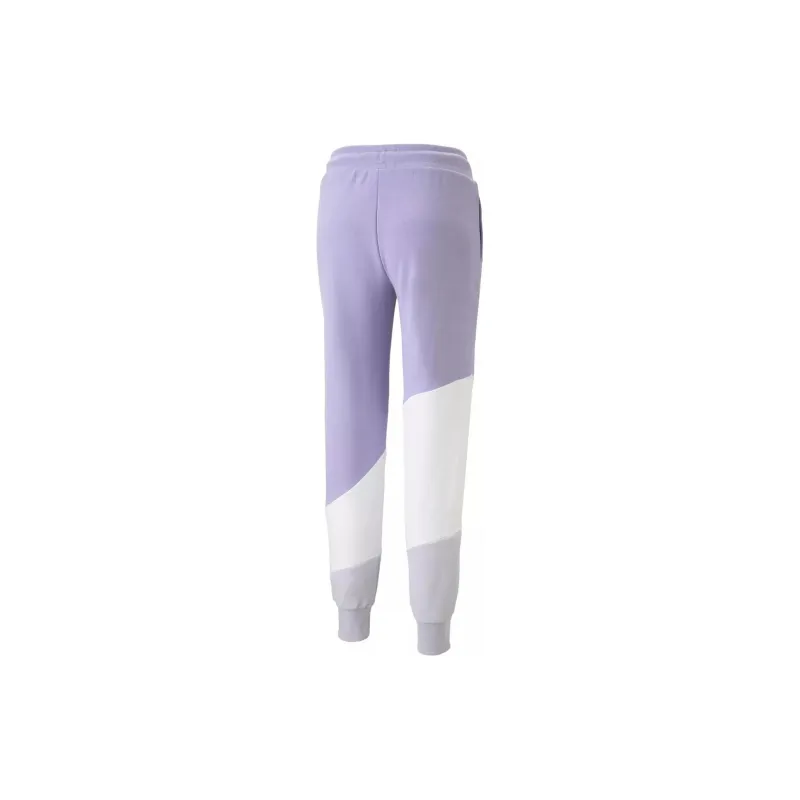 PUMA POWER CAT PANTS TR Knitted Sweatpants Women's Purple-1