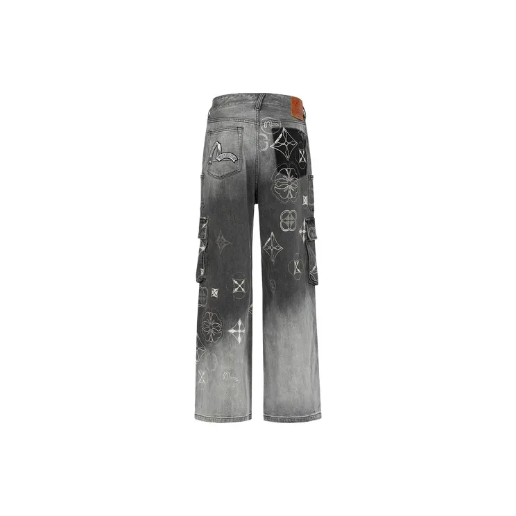 EVISU Jeans Men Denim Black-1