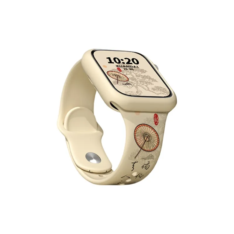 Miss Wrist Apple Compatibility Watch Band 210mm~242mm TPU Material-1
