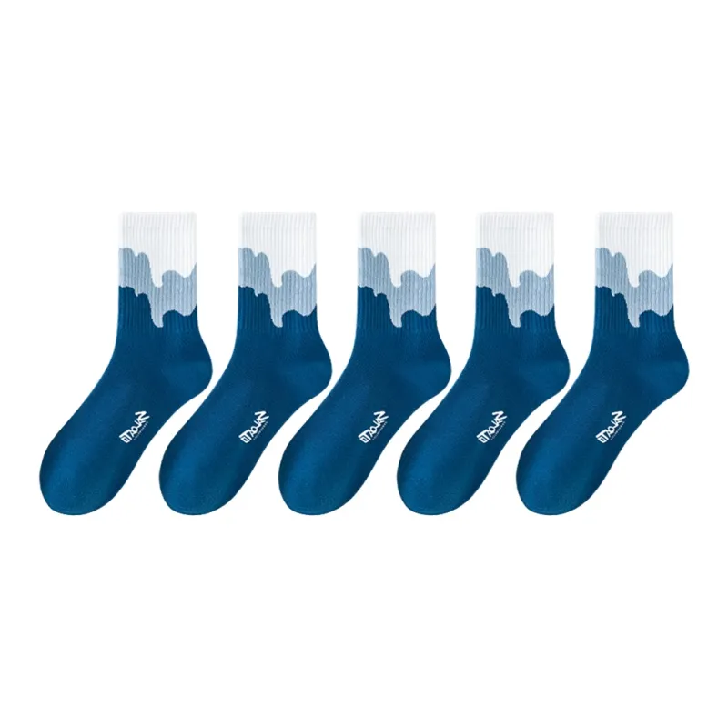 LUOLIAN Mid Calf Socks Women's 5 Pack-38