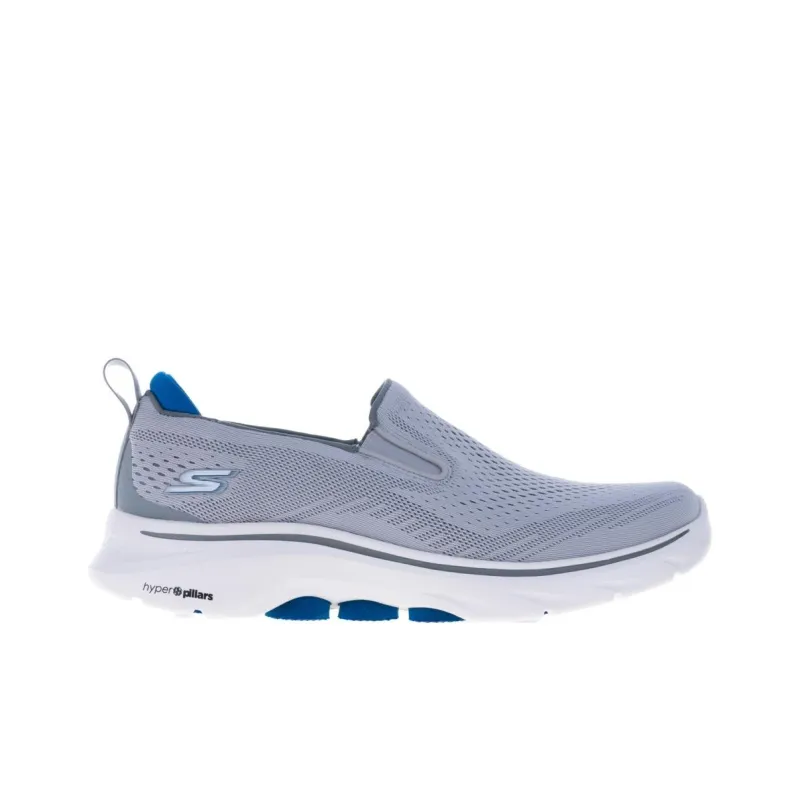 Skechers GO WALK 7 Cushioning Wear Resistant Low Top Casual Shoes Men's Blue-1