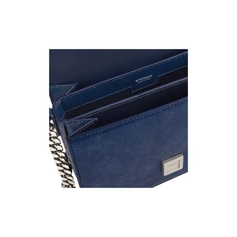 Givenchy 4G Calfskin Portable Crossbody Bag Shoulder Bag Medium Size Women's Medium Blue-3