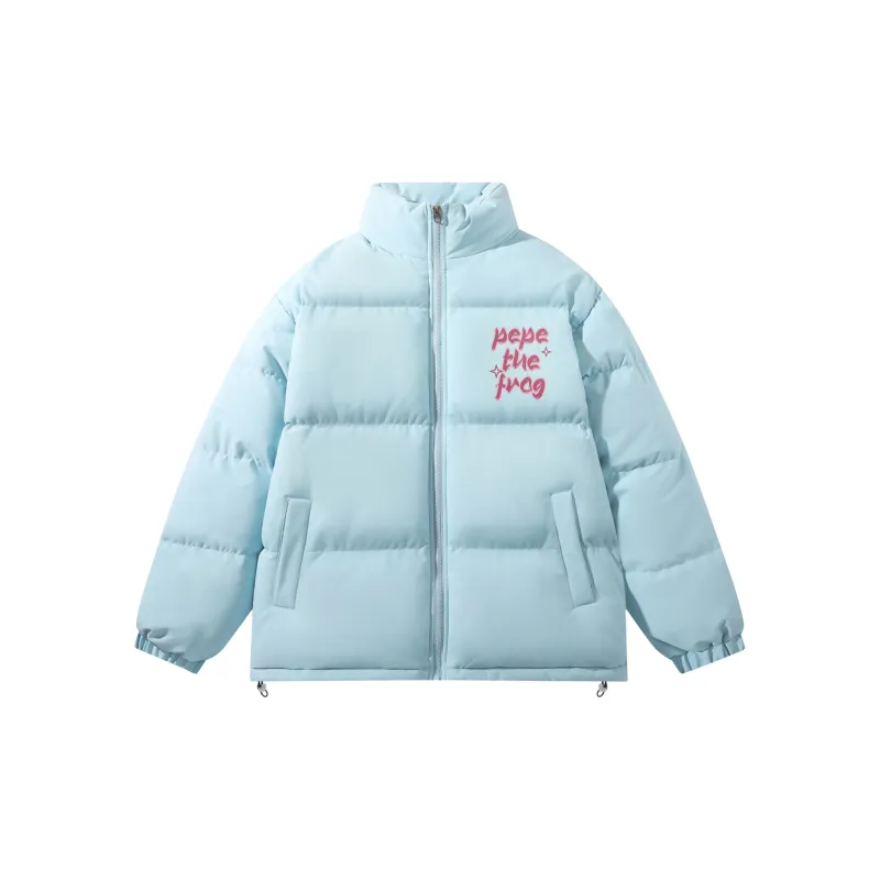 Pepe The Frog Puffer Jacket Unisex-3