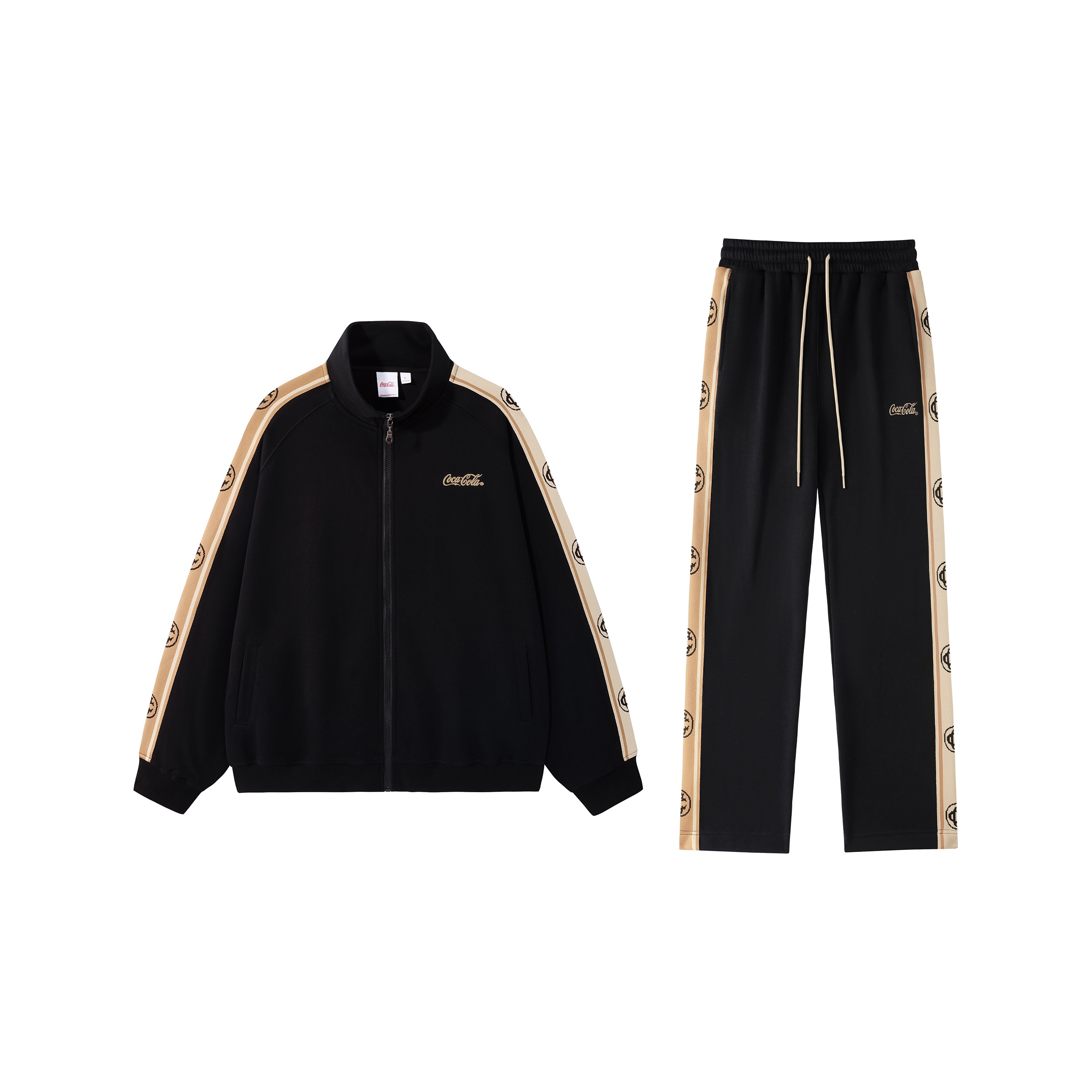 LiNing Sweatshirt Sets Unisex Black (Top+Pants) S - POIZON