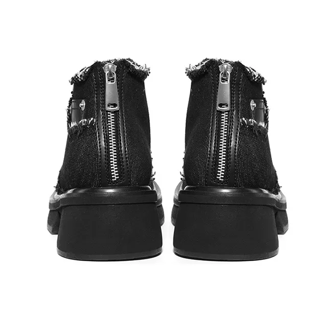 Kami Anger Men's Casual Shoes Unisex Black-5