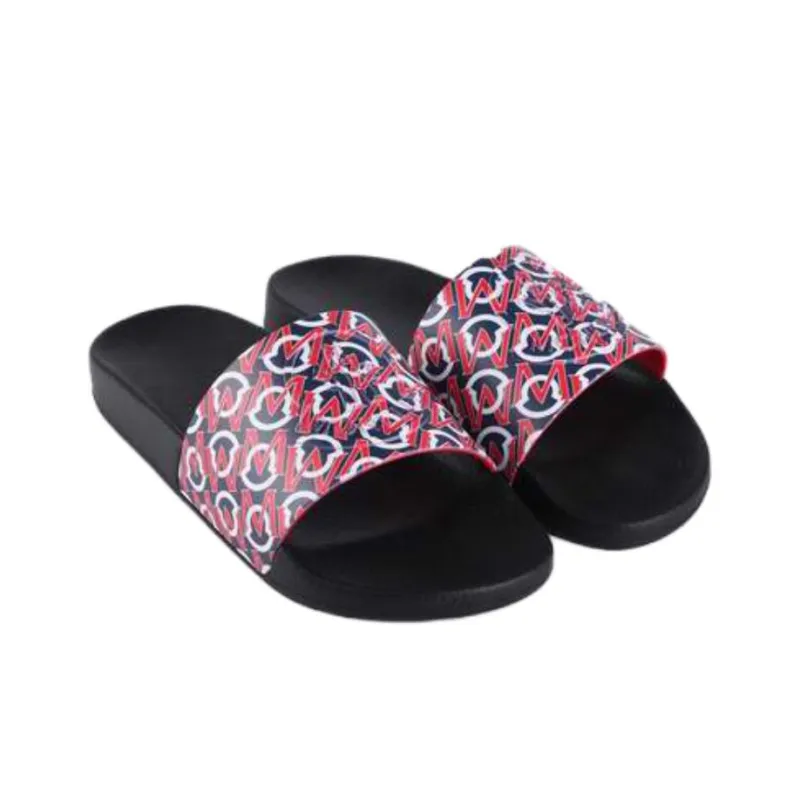Moncler Slide Slippers Men's Black-2
