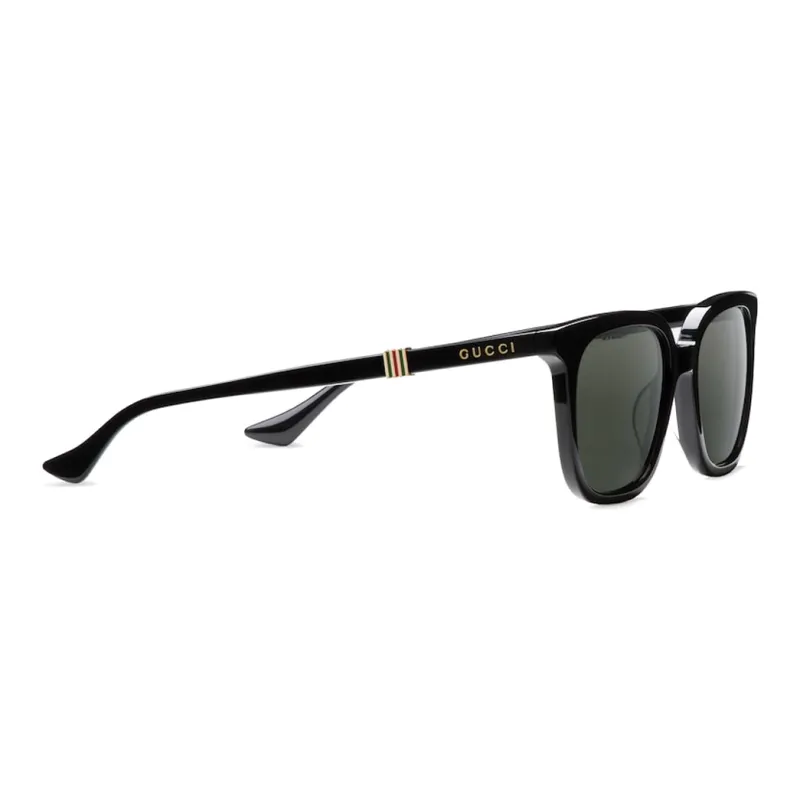 GUCCI Acetate Butterfly Sunglasses Men's Black-1
