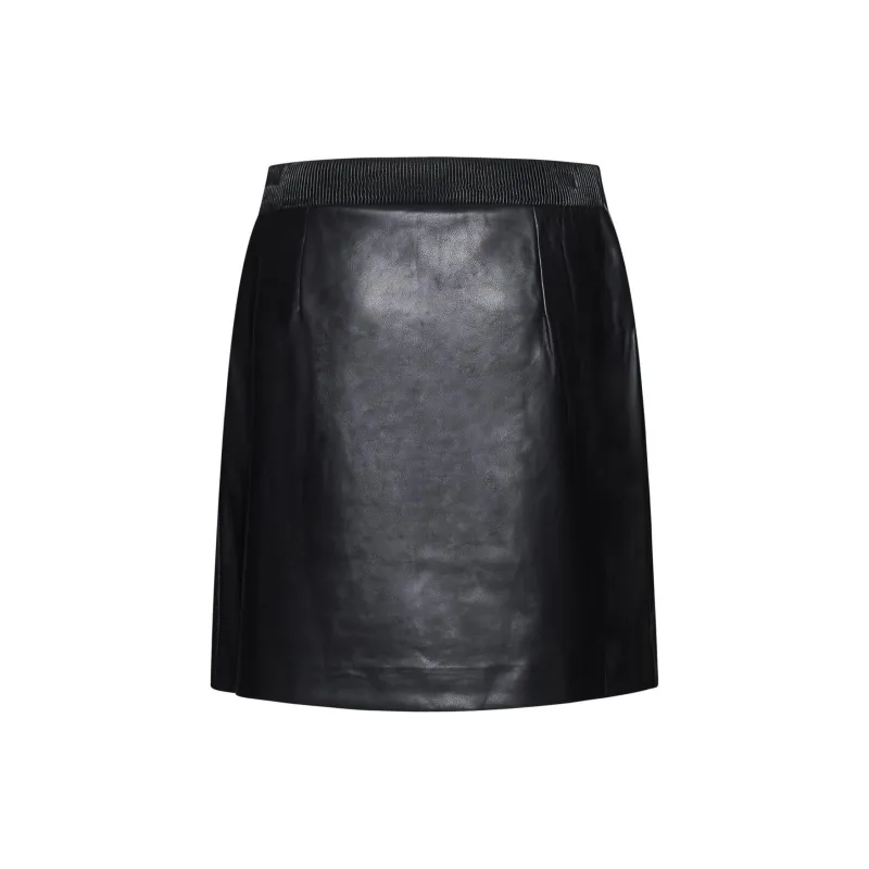 DKNY Wrap Mini Skirt-1