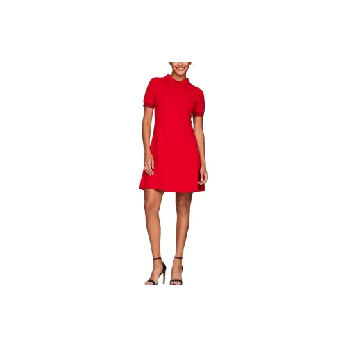 Tommy Hilfiger Short-Sleeved Dresses Women's Red