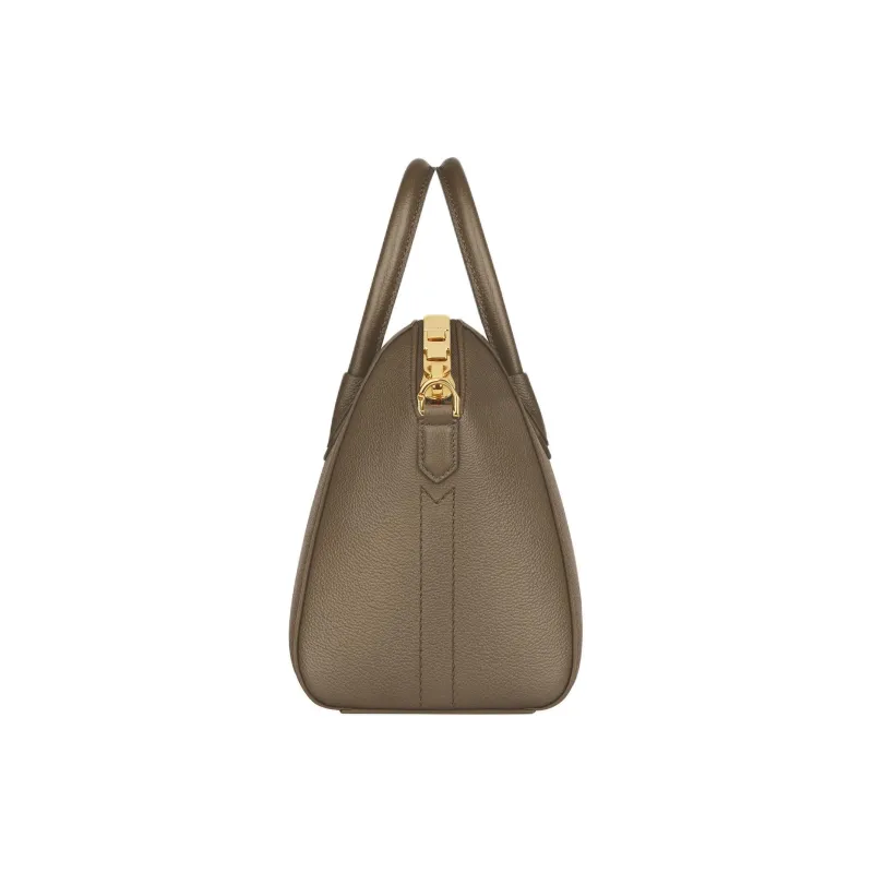 Givenchy Grained Calfskin Shoulder Bag, Crossbody Bag, Handbag Small Size Women's Taupe-2