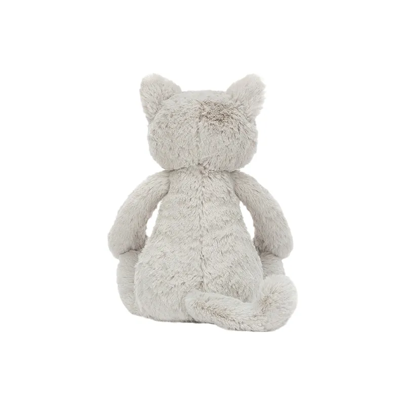 JELLYCAT Bashful Grey Kitty Plush Toy-3