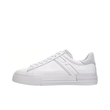HOGAN Rebel Low Top Stylish Skateboarding Shoes Men's White