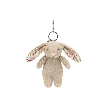 JELLYCAT Blossom Beige Bunny Bag Charm