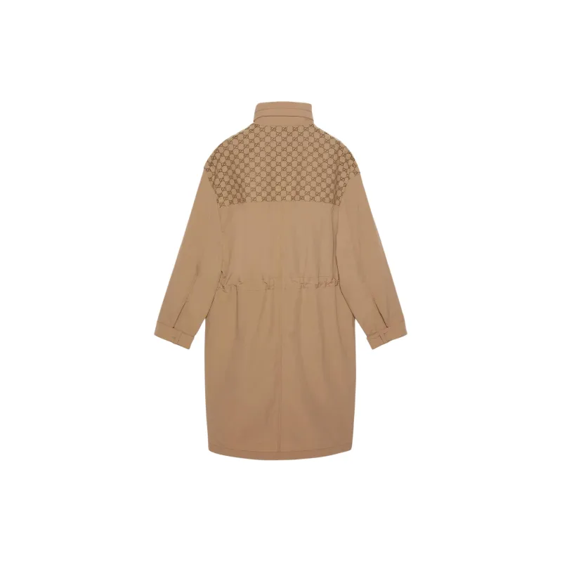 GUCCI 2010s Gg Canvas Coat-2