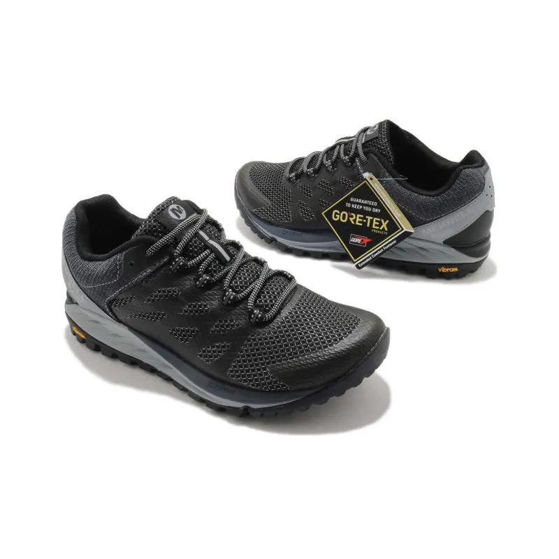 MERRELL Antora 2 GTX Durable Breathable Low-Top Outdoor Shoes Women's Black-3