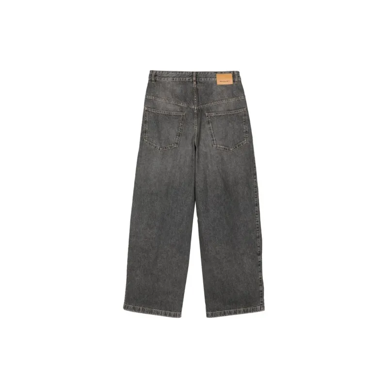 ISABEL MARANT Janael Wide leg Jeans-1