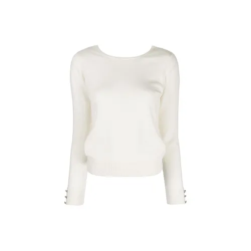 Paule Ka Cashmere Sweaters Women's White